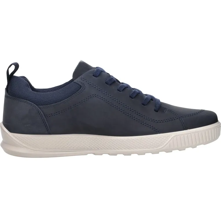 Ecco Byway lage sneakers blauw