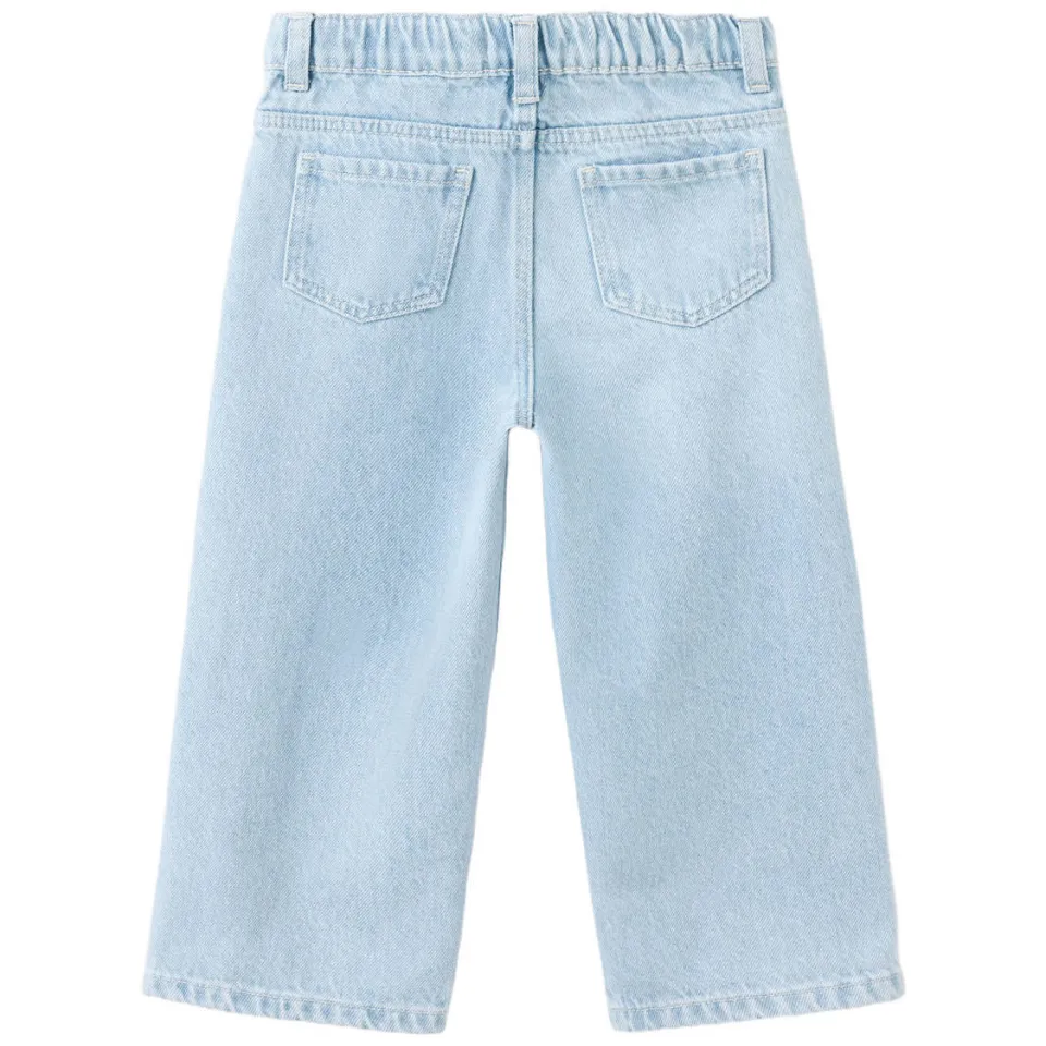Mango Kids regular waist straight leg jeans - lichtblauw, foto 3