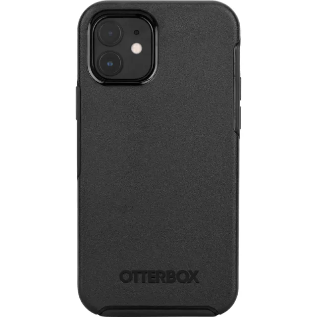 OtterBox Symmetry Apple iPhone 12 / 12 Pro Back Cover Zwart