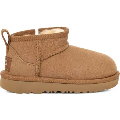 Ugg Classic Ultra Mini enkelboots bruin Chestnut