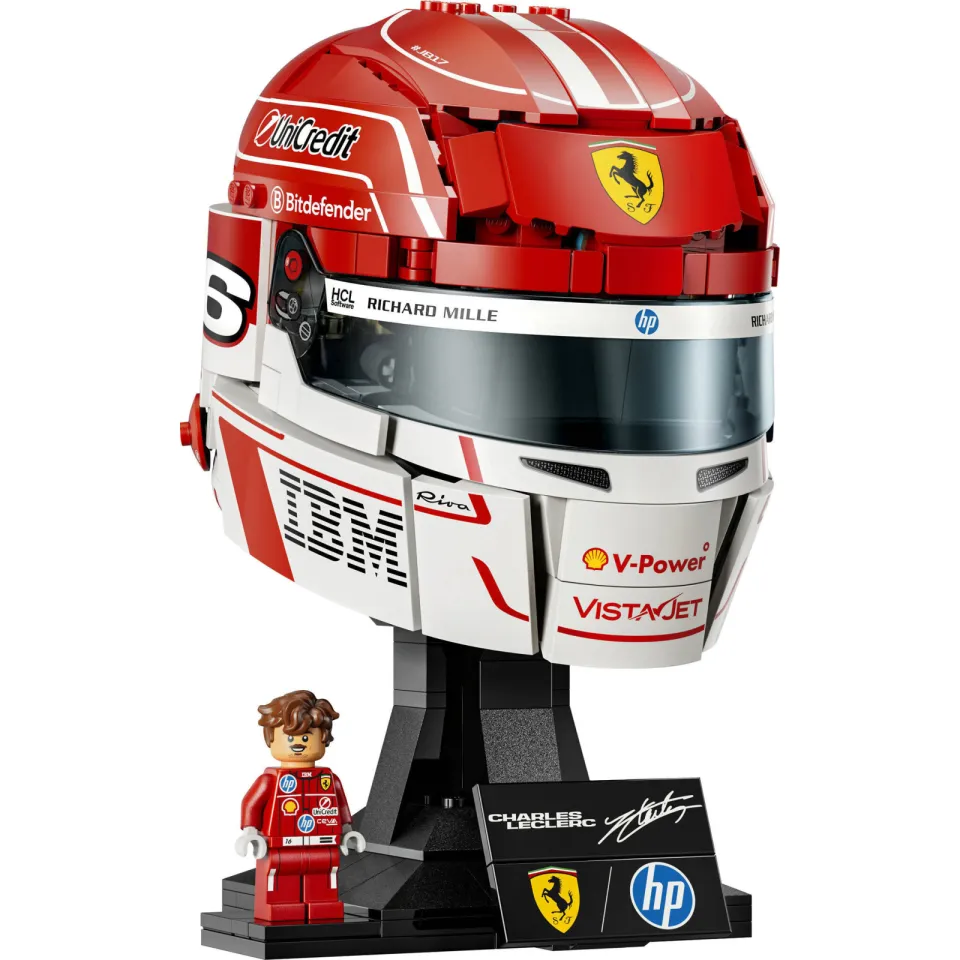 Lego Editions Vehicles Scuderia Ferrari HP Helm van Charles Leclerc Set 43014, foto 6