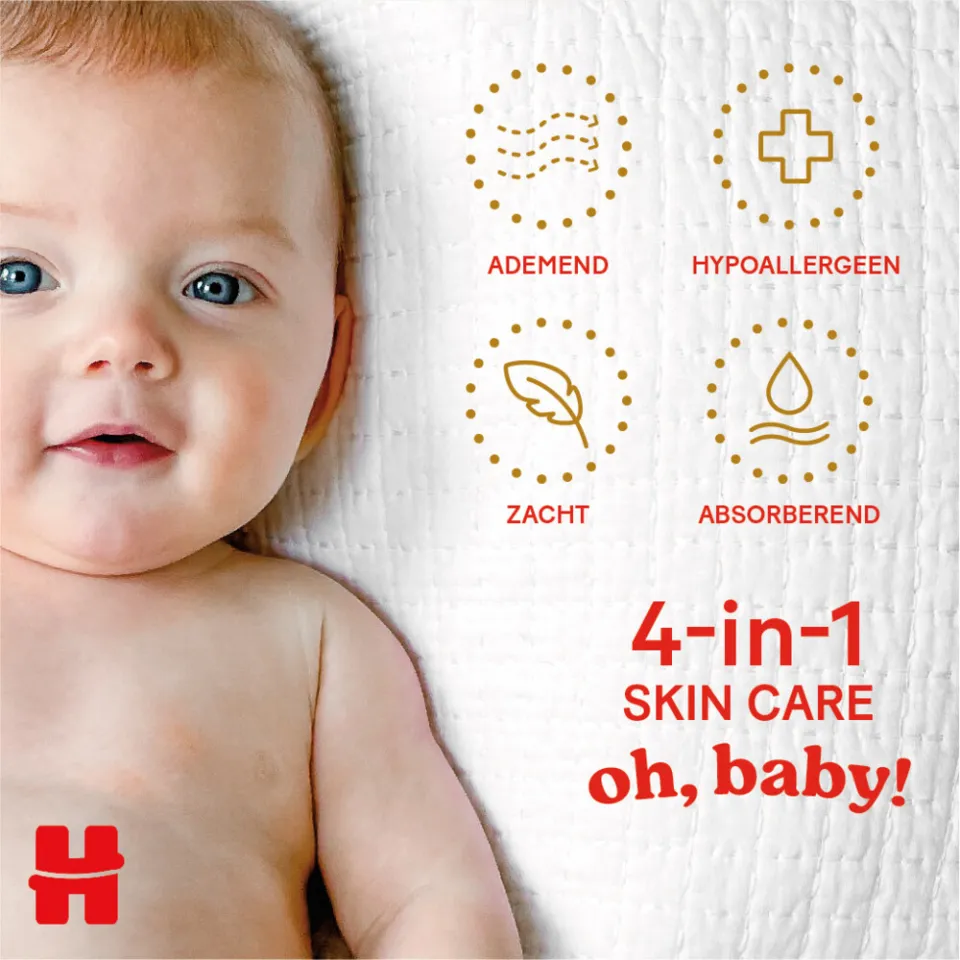 Huggies Extra Care luiers - maat 1 (2 - 5 kg) - 112 stuks, foto 3