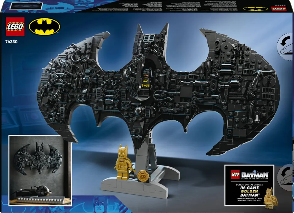 Lego Batman DC Batman: Batman Logo Bouwpakket voor Kinderen 76330, foto 4