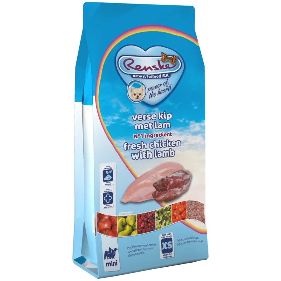 Renske Super Premium Mini hondenvoer kip met lam, foto 2