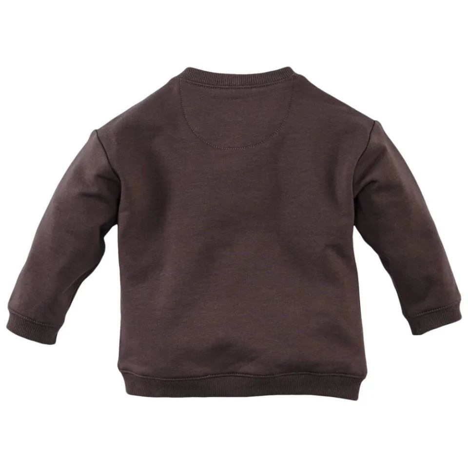 Z8 newborn sweater Riff donkerbruin, foto 3