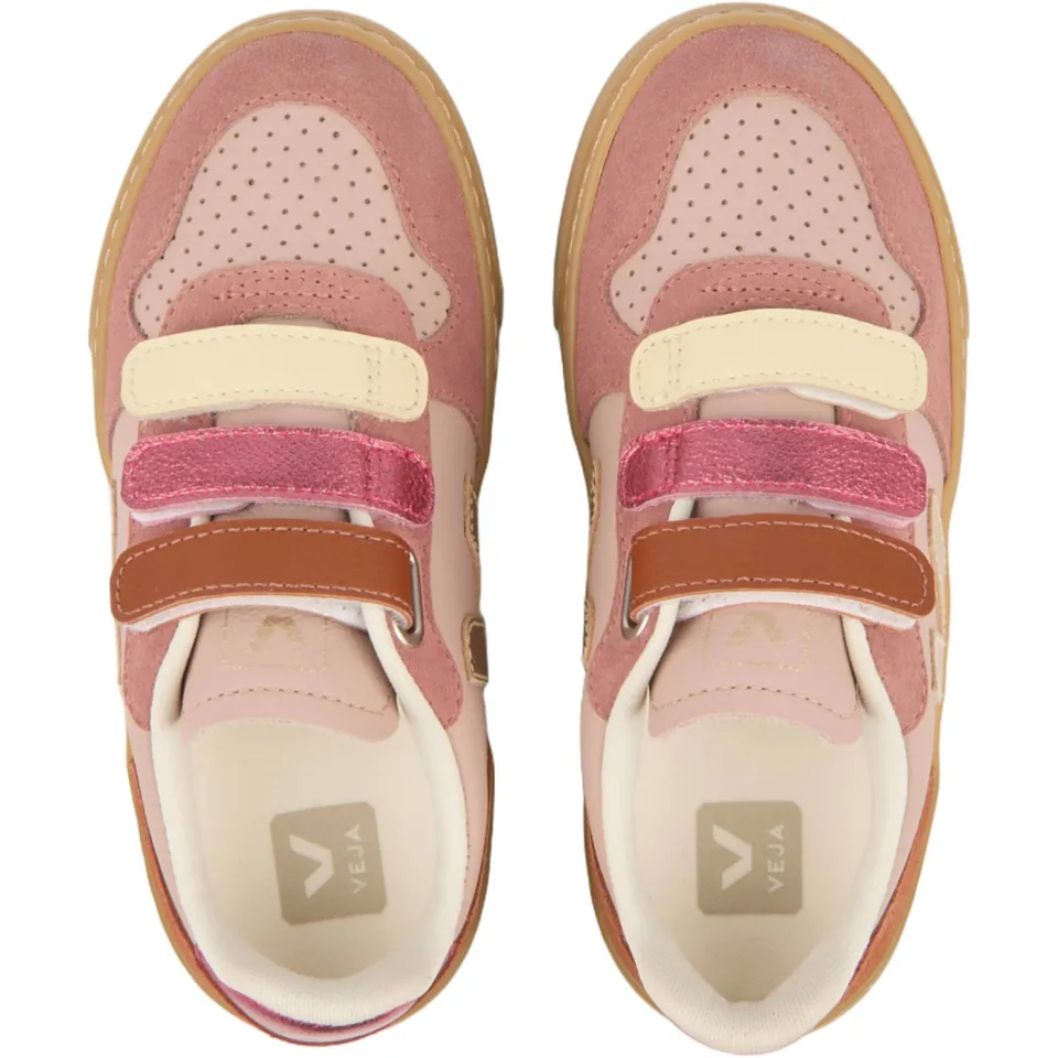 Veja Small V-10 sneakers lichtroze lichtroze/ecru, foto 5