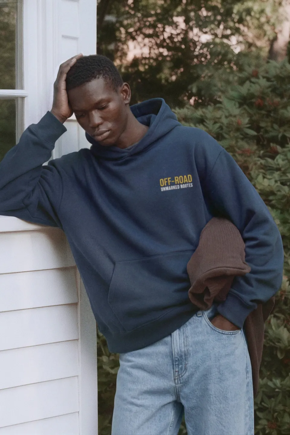 Mango TEEN hoodie met tekst - marineblauw, foto 4