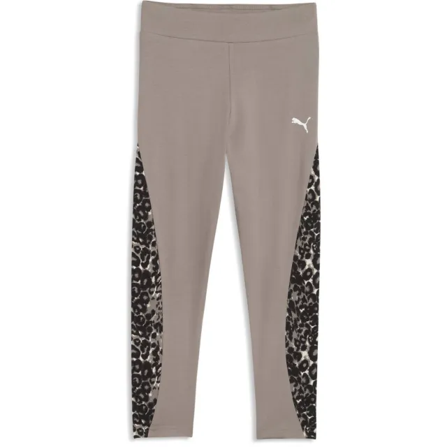 Puma legging met dierenprint beige Beige/dierenprint