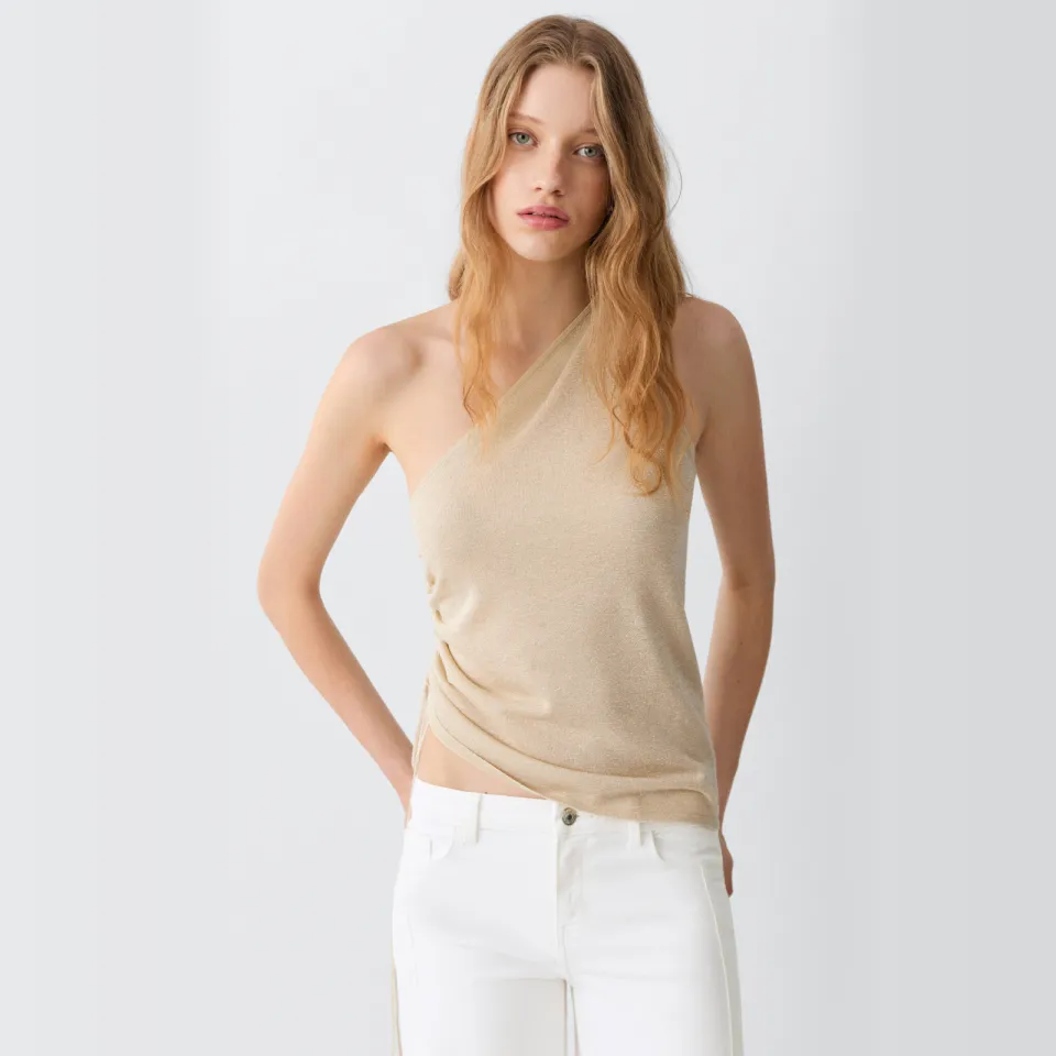 Mango TEEN low waist wide leg jeans - wit, foto 5