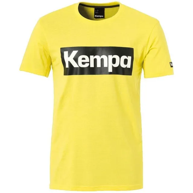 T-shirt Korte Mouw Kempa T-shirt Promo manches courtes jaune lime geel