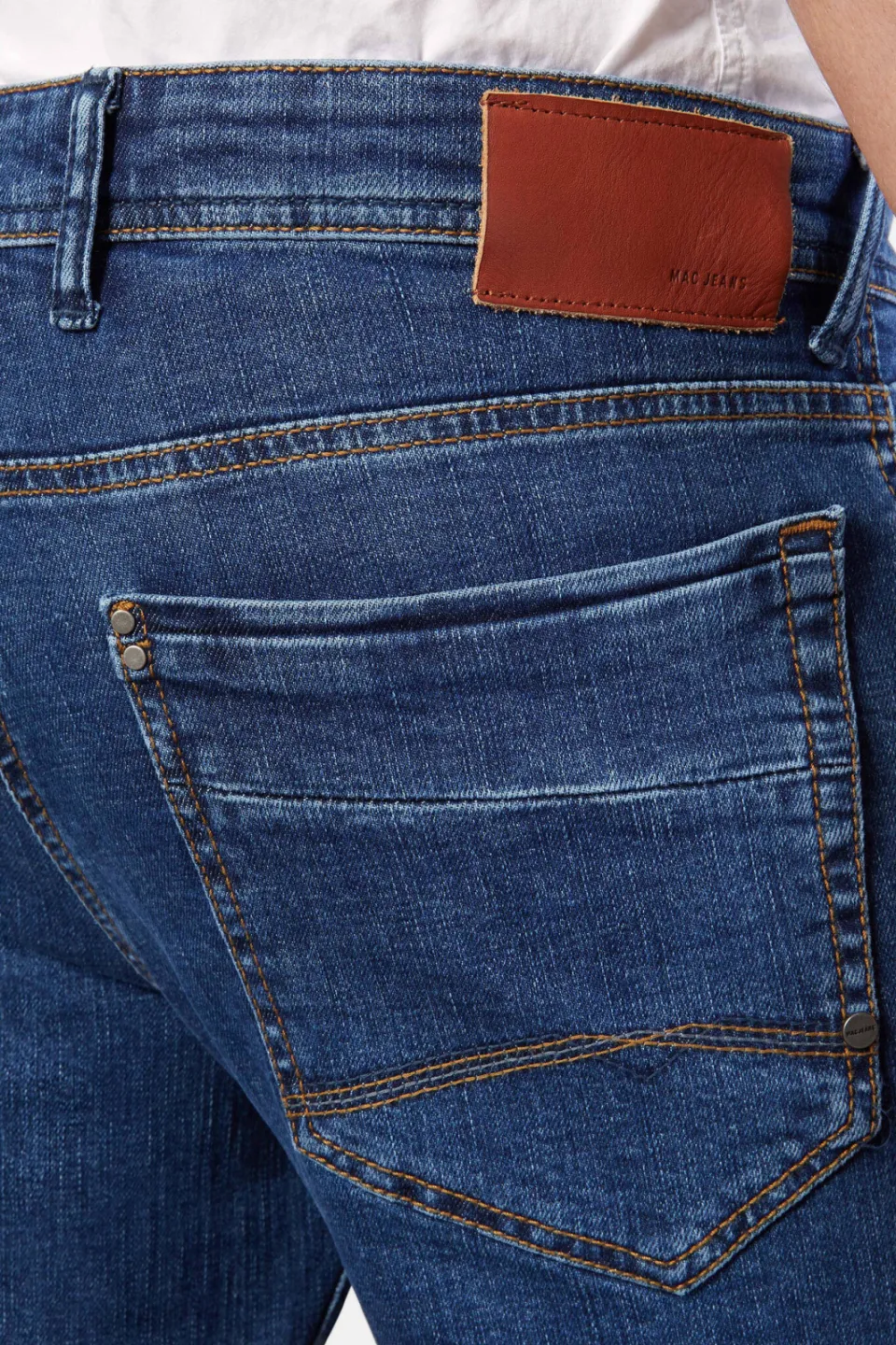 MAC regular fit jeans BEN dark stone wash h608-dark stonewash, foto 6