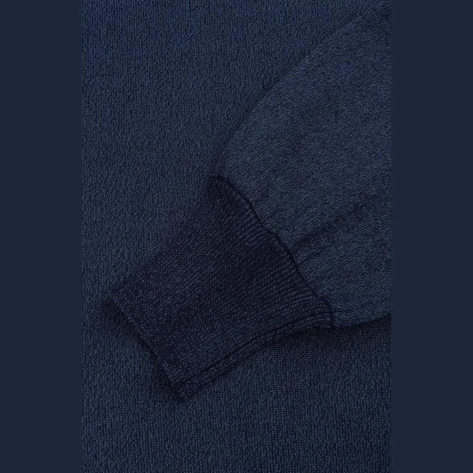 AMAYA Amsterdam pullover met glitters - donkerblauw, foto 5