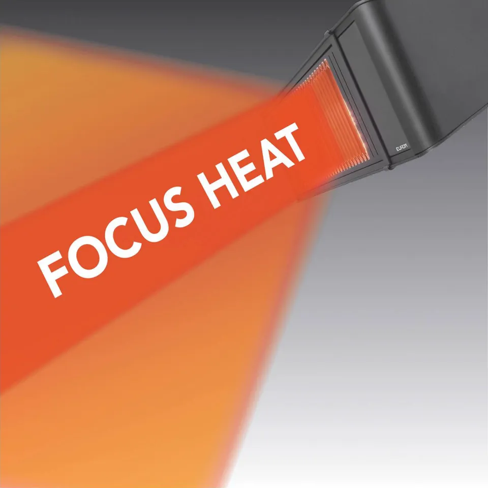Eurom heater Golden 2000 Amber Focus, foto 3