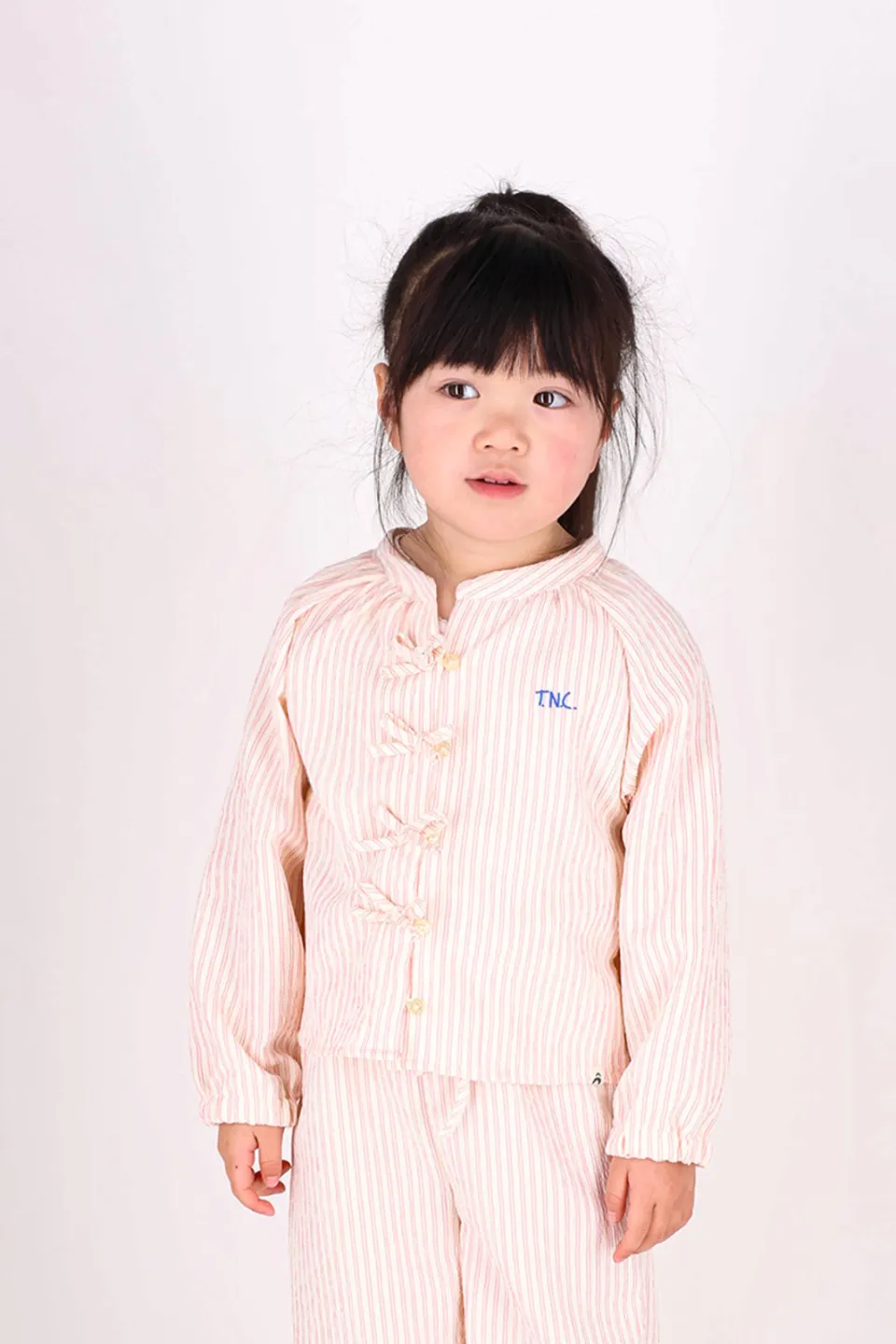 The New Chapter gestreepte blouse roze, foto 5
