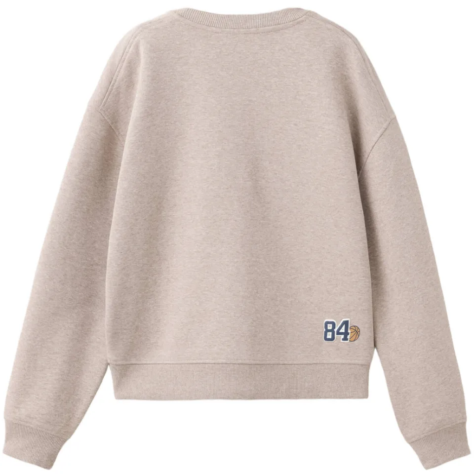 Mango Kids sweater met print - lichtbruin, foto 2