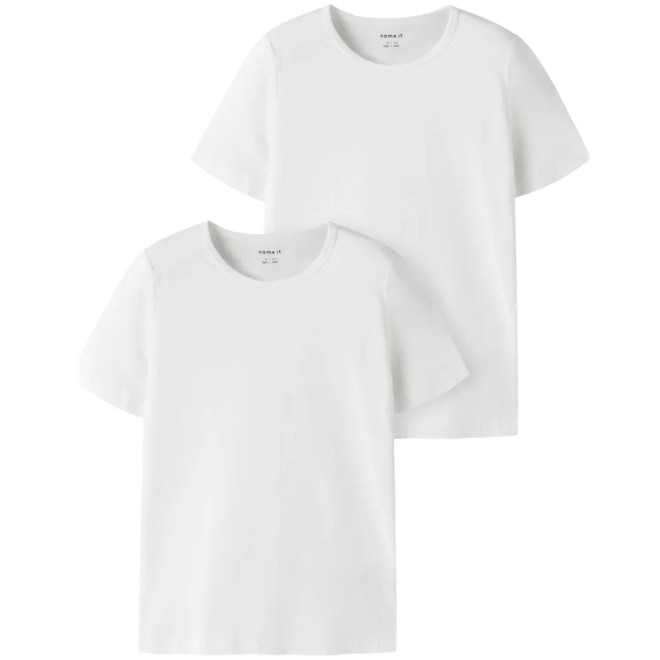 NAME IT t-shirt wit set van 2, foto 3