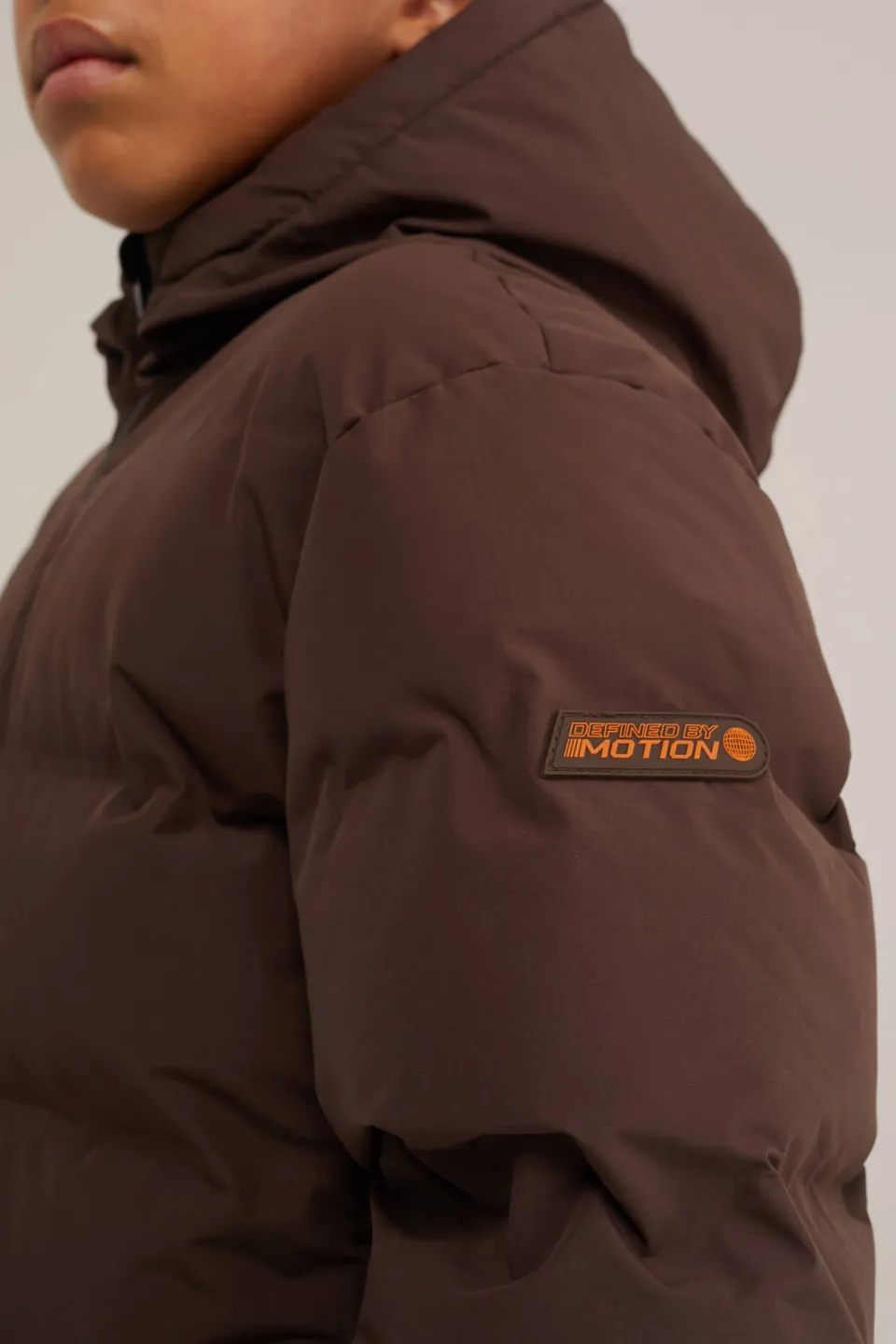 WE Fashion gewatteerde winterjas bruin, foto 6