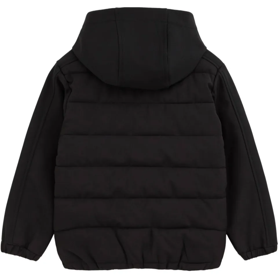 WE Fashion softshell tussenjas zwart, foto 4