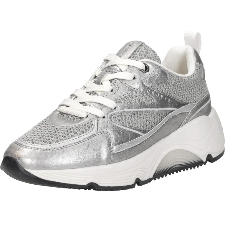 Cruyff Madina lage sneakers zilver, foto 3