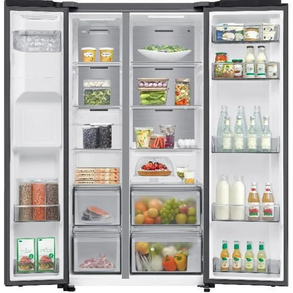 Samsung RS70F64KEFEF Amerikaanse koelkast Zwart, foto 2