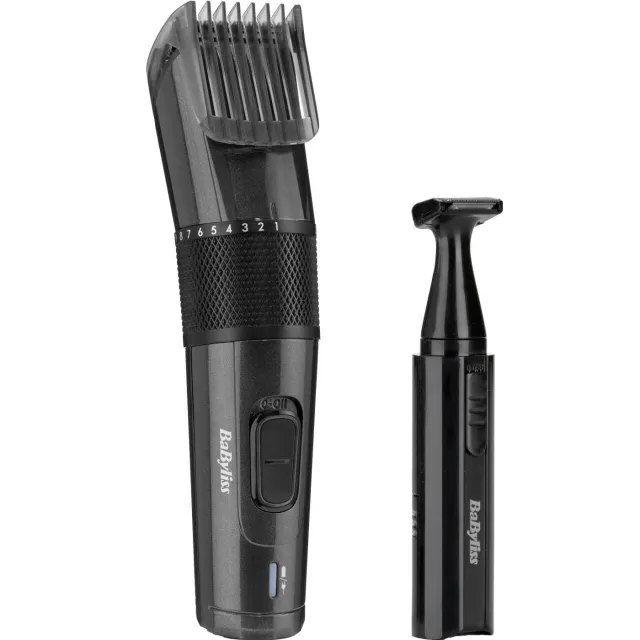 Babyliss Carbon Titanium Tondeuse - 26 Lengtes - E978E Grijs