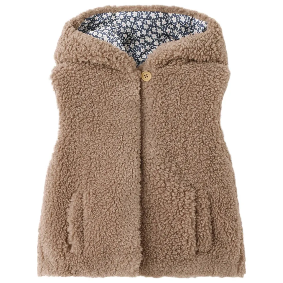Mango Kids gilet - bruin, foto 2