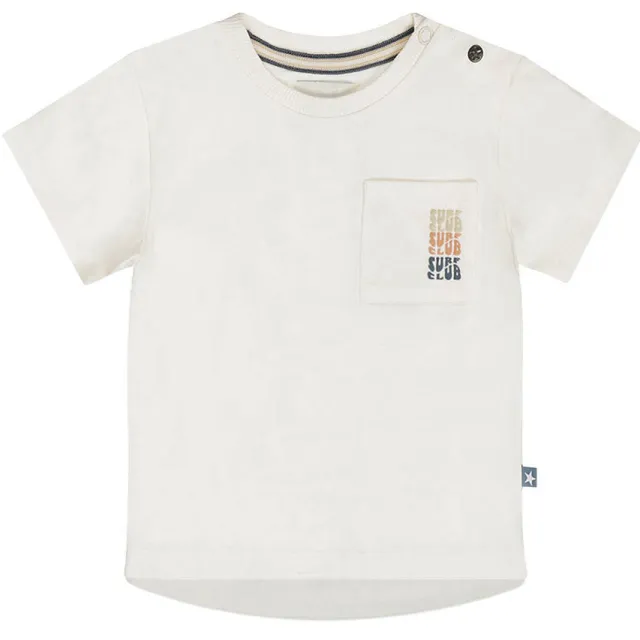 Dirkje T-shirt met backprint ecru, foto 2