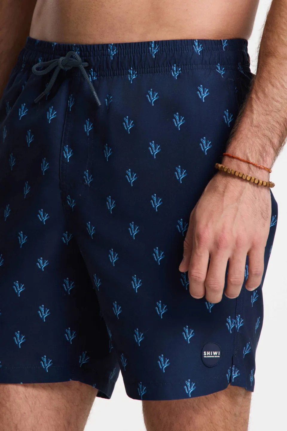 Shiwi The Sunshine Brand Shiwi Mike Sketched Coral zwemshort navy, foto 6