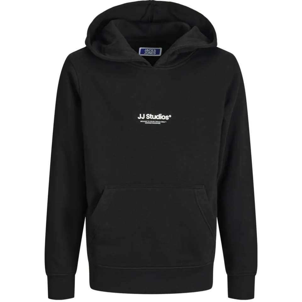 Jack & Jones JUNIOR hoodie zwart, foto 2