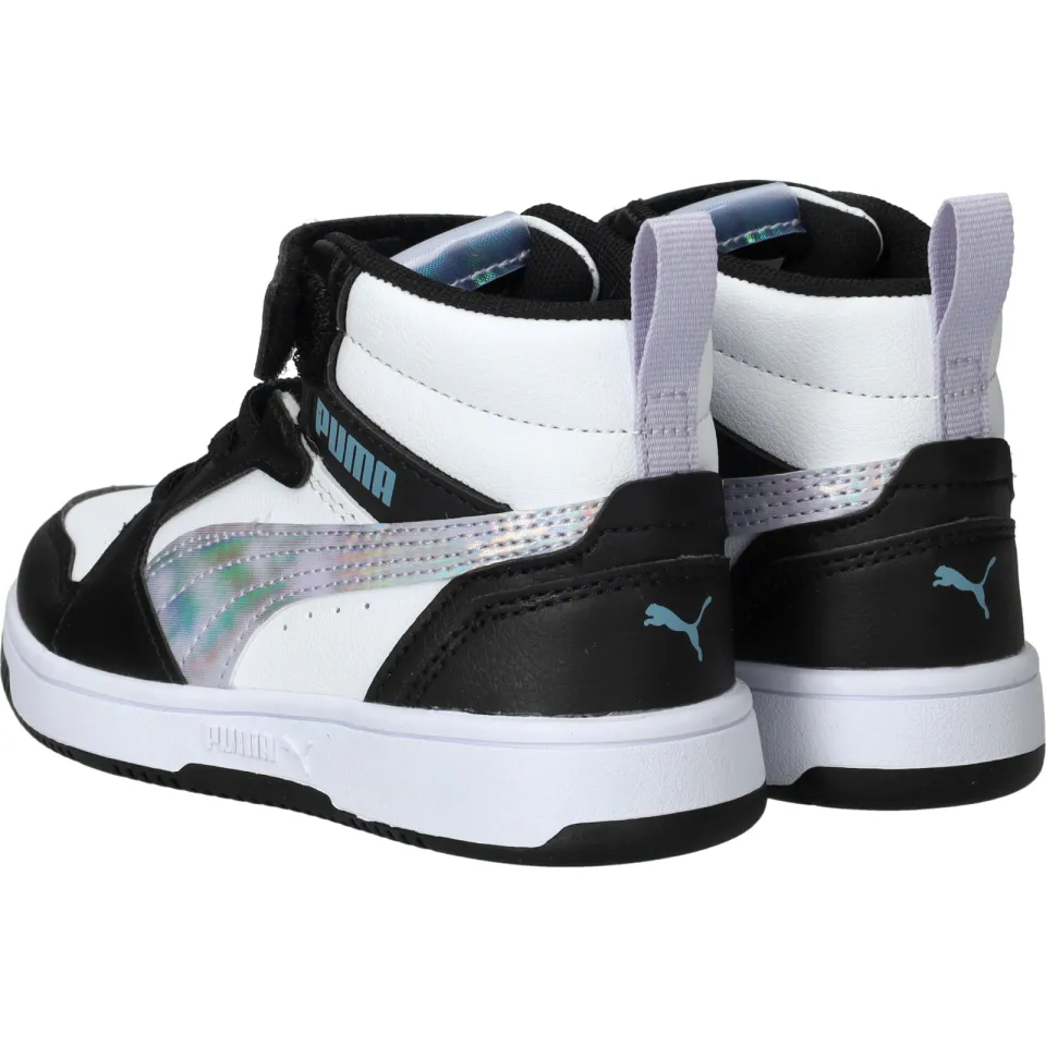 Puma Rebound V6 Mid Space Belle sneakers zwart, foto 3
