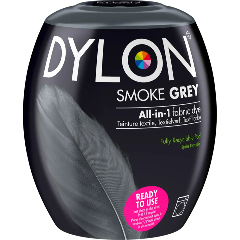 Dylon 1+1 gratis: Dylon Textielverf Smoke Grey 350 gr