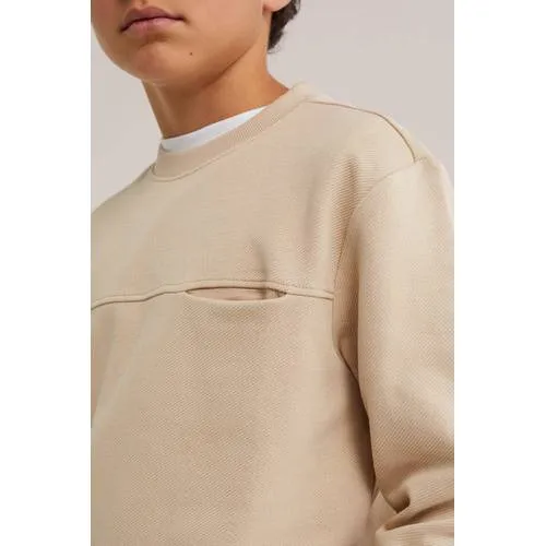 WE Fashion longsleeve beige, foto 5