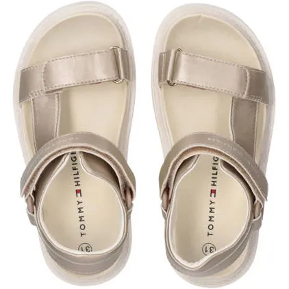 Tommy Hilfiger sandalen goud, foto 4
