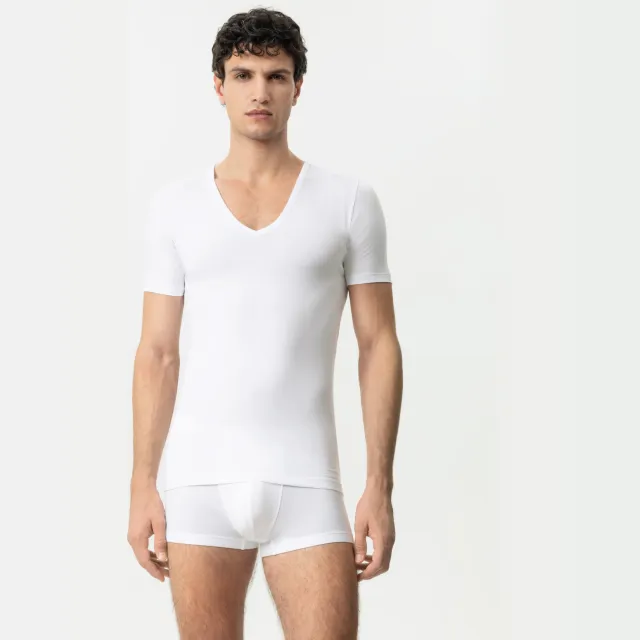 Mey De onderhemd - v-hals | slim fit Serie Business Class Wit, foto 2