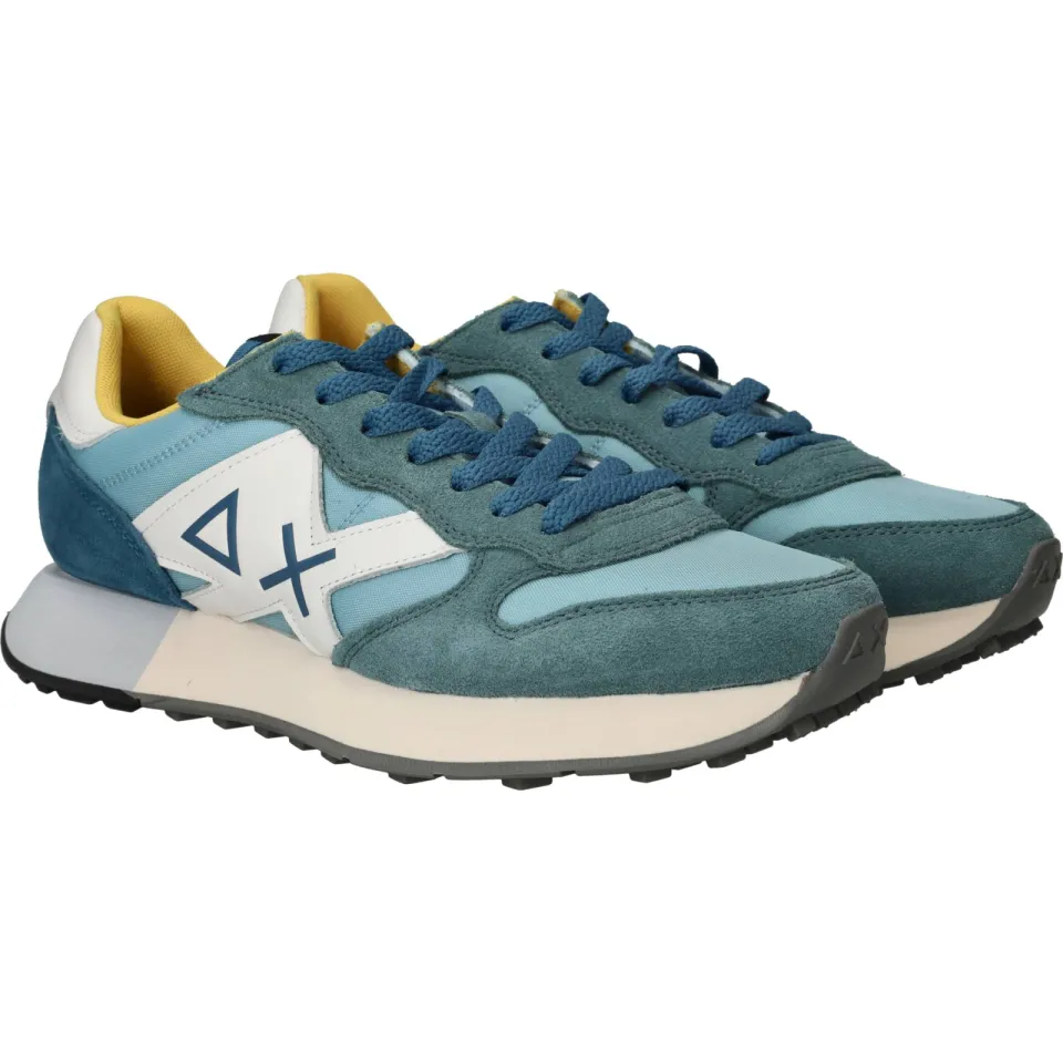 Sun68 Jake 2.0 lage sneakers blauw, foto 2