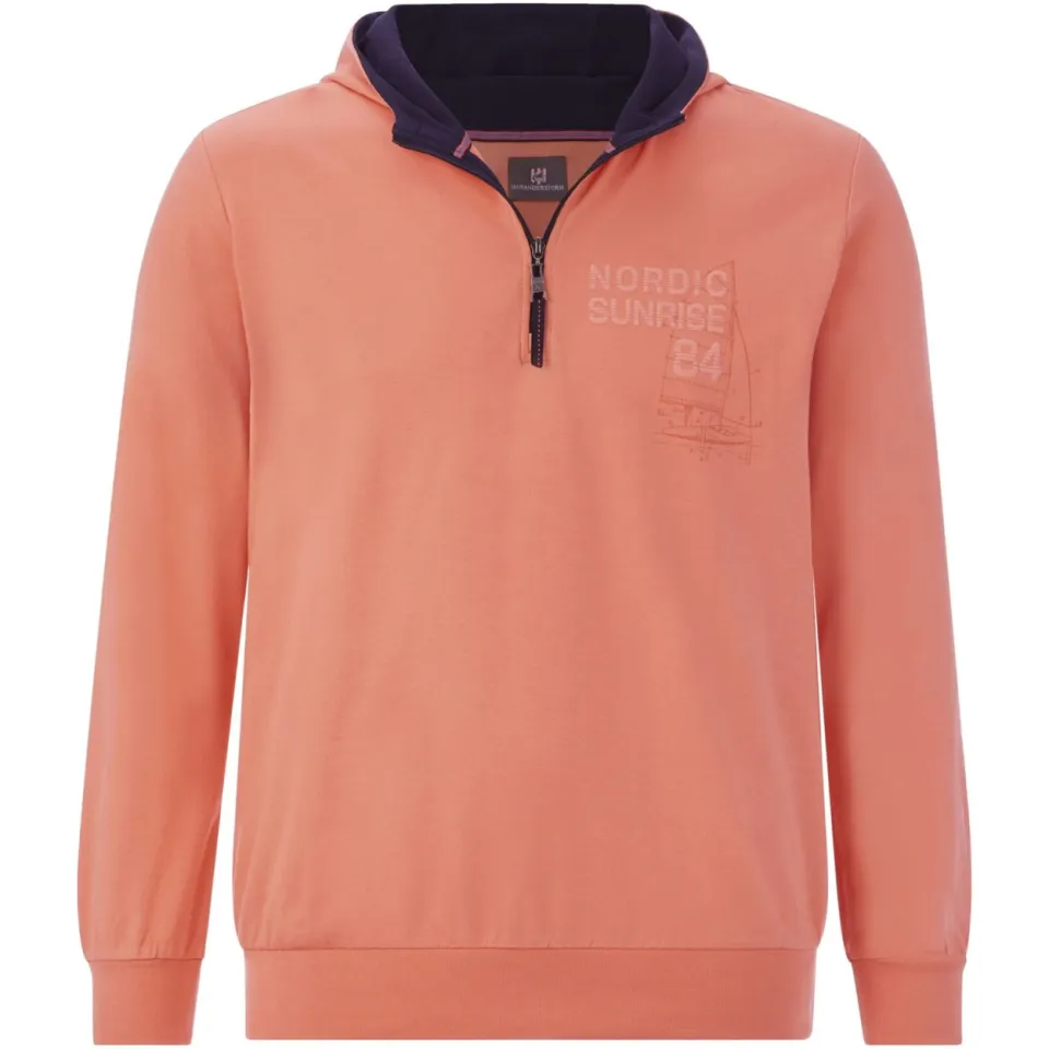 Jan Vanderstorm hoodie KORBENKT Plus oranje, foto 2