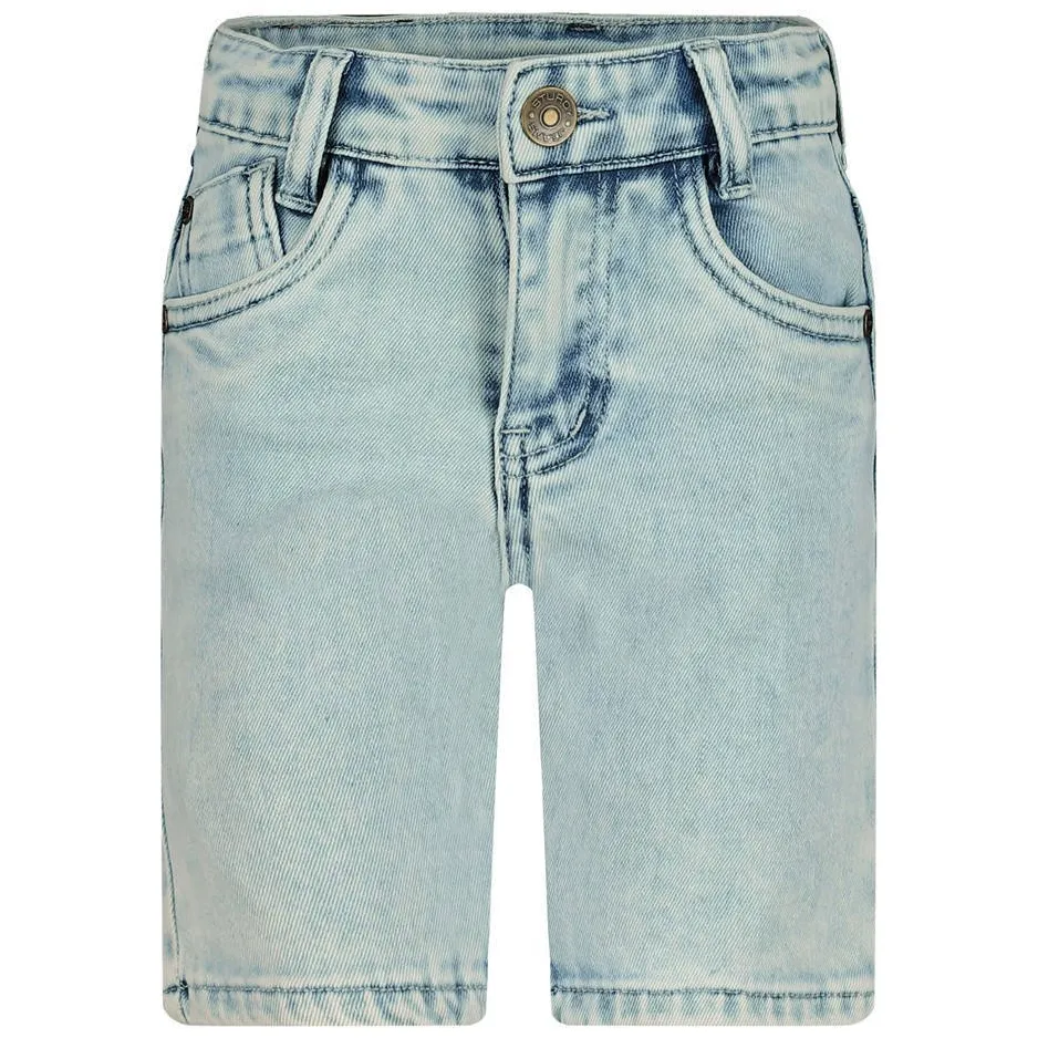 Sturdy Summer Denims jeansshort lichtblauw denim, foto 3