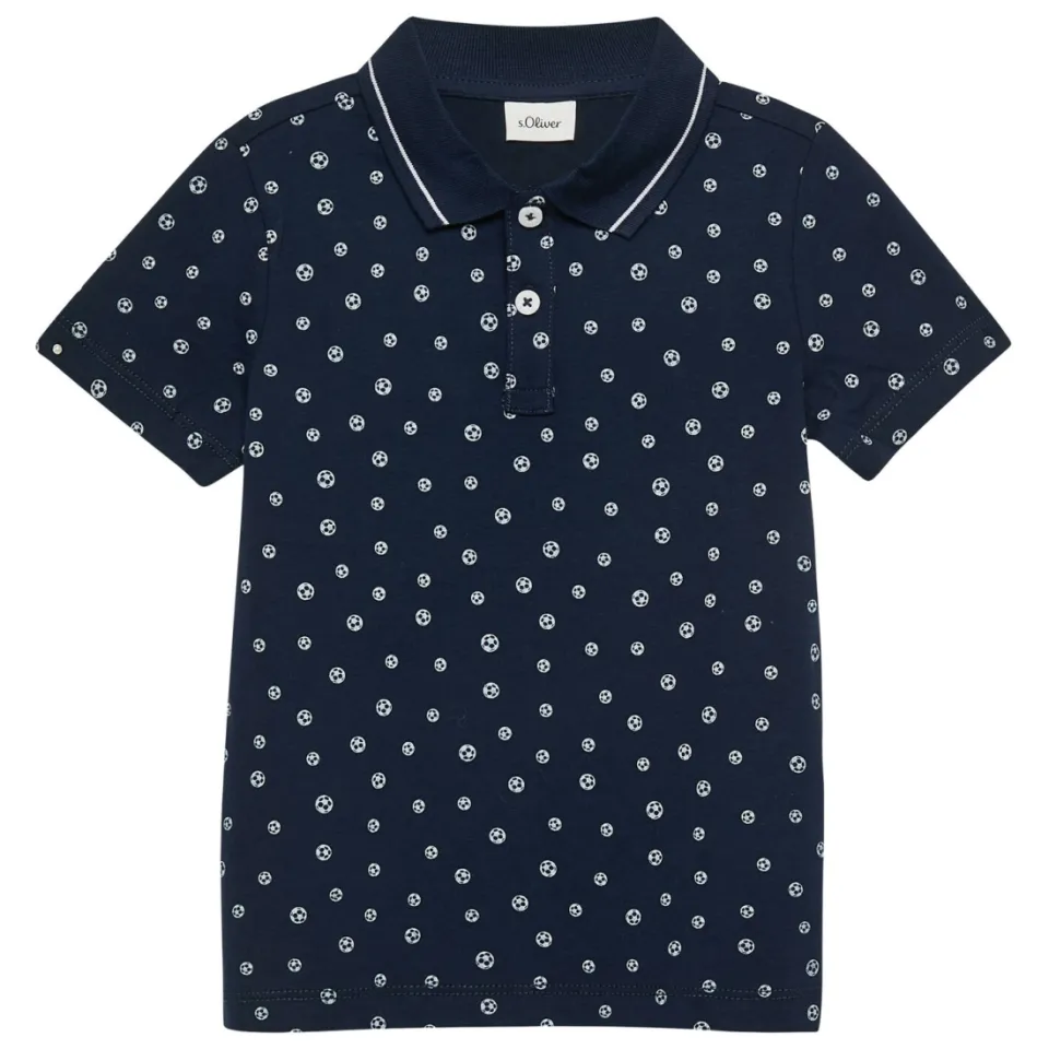 s.Oliver polo donkerblauw, foto 2