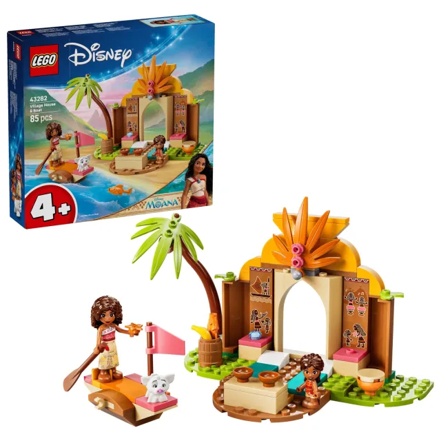 Lego Disney Princess Dorpshuis en boot 43282, foto 2