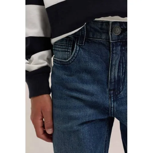 WE Fashion Blue Ridge regular fit jeans - medium blue denim, foto 4