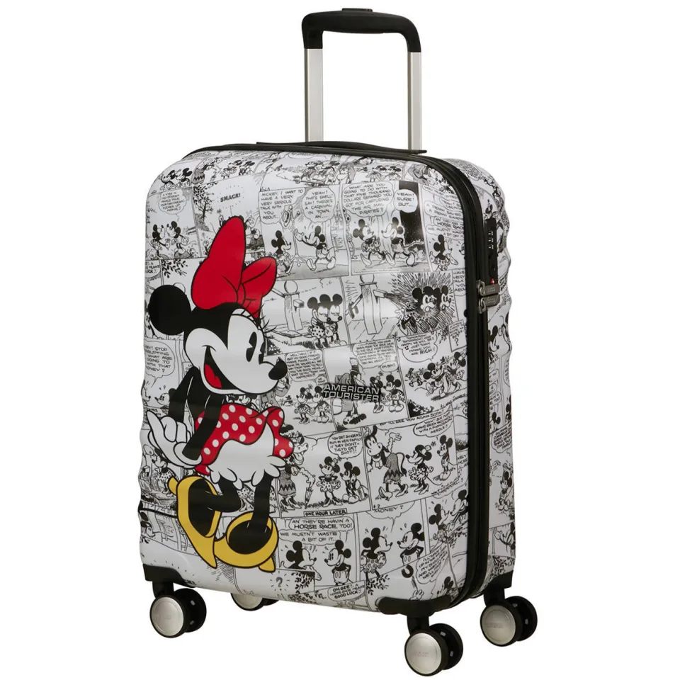 American Tourister Wavebreaker Disney koffer 55 cm wit, foto 4