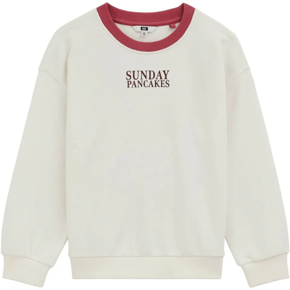 WE Fashion sweater met backprint - ecru, foto 2