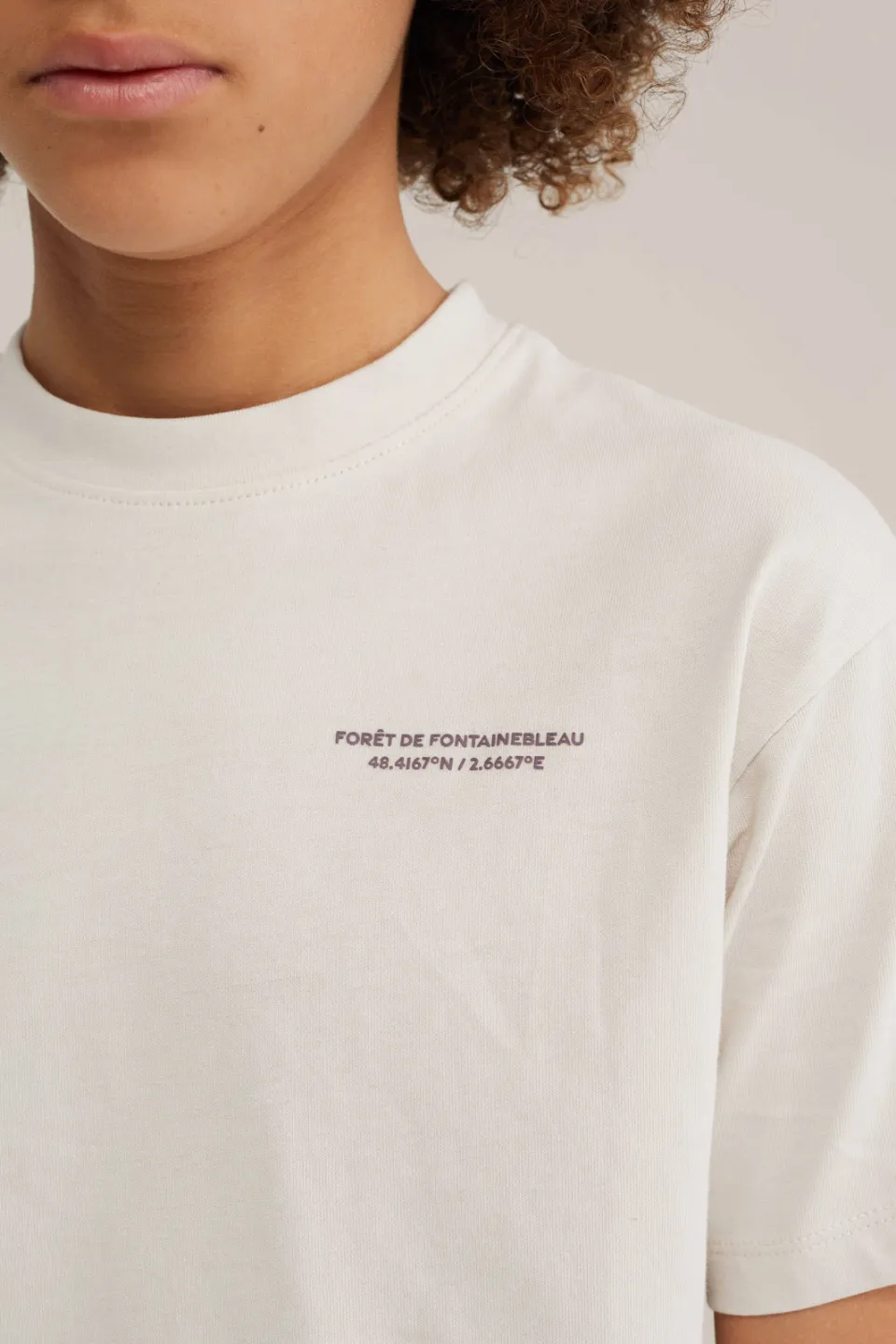 WE Fashion T-shirt met backprint beige, foto 7
