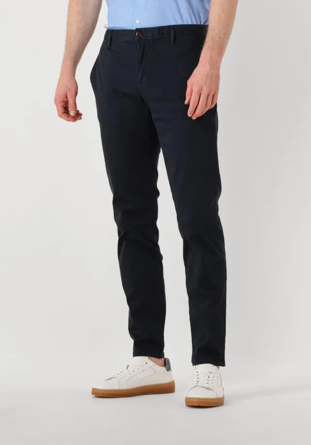 Alberto Rob Stretch Chino donkerblauw
