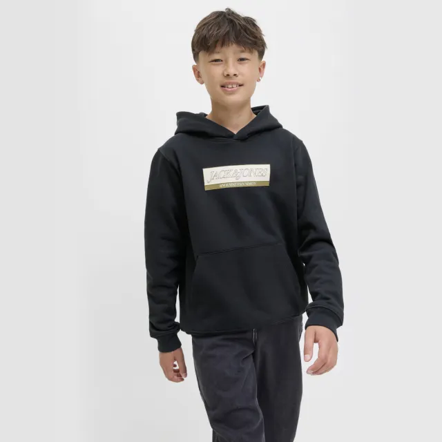 Jack & Jones JUNIOR hoodie zwart