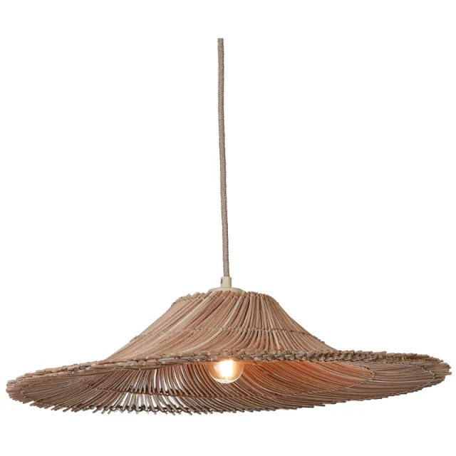 Good&Mojo Hanglamp 'Cancun' Rattan, 53cm, kleur Naturel