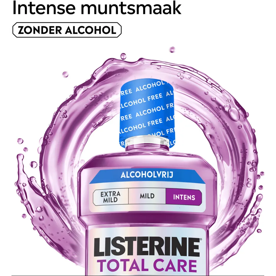 Listerine Total Care Intense Mint mondspoeling 500 ml, foto 4