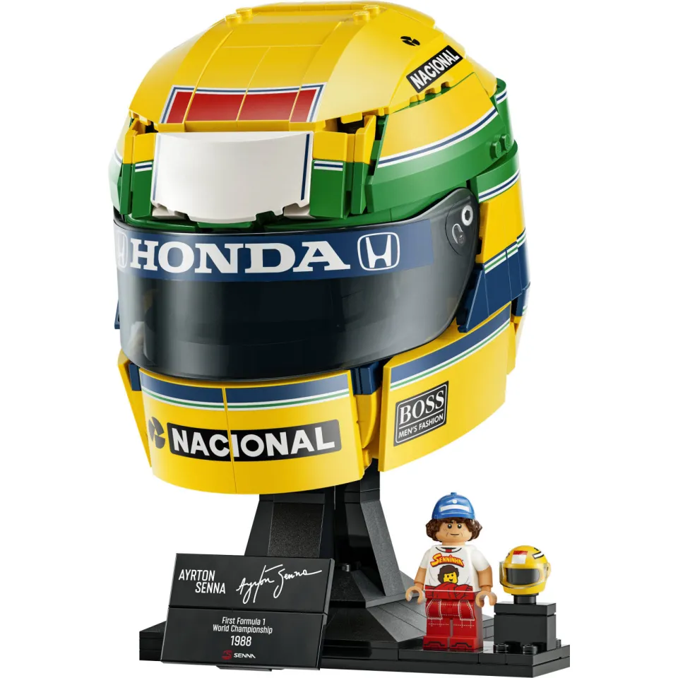 Lego Editions Formula 1 Helm van Ayrton Senna F1 Auto Helm Bouwpakket 43024, foto 4