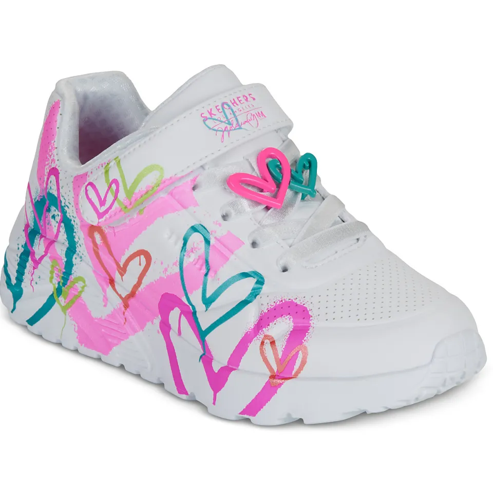 Skechers Uno Lite lage sneakers wit, foto 2