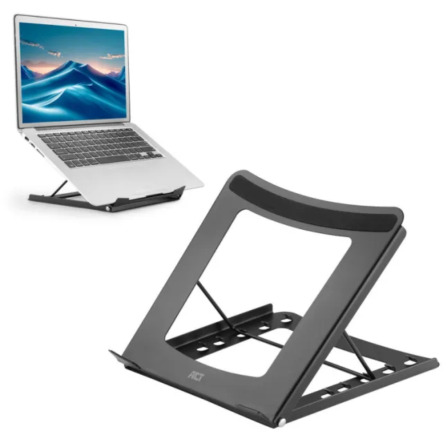 ACT AC8145 inklapbare laptopstandaard